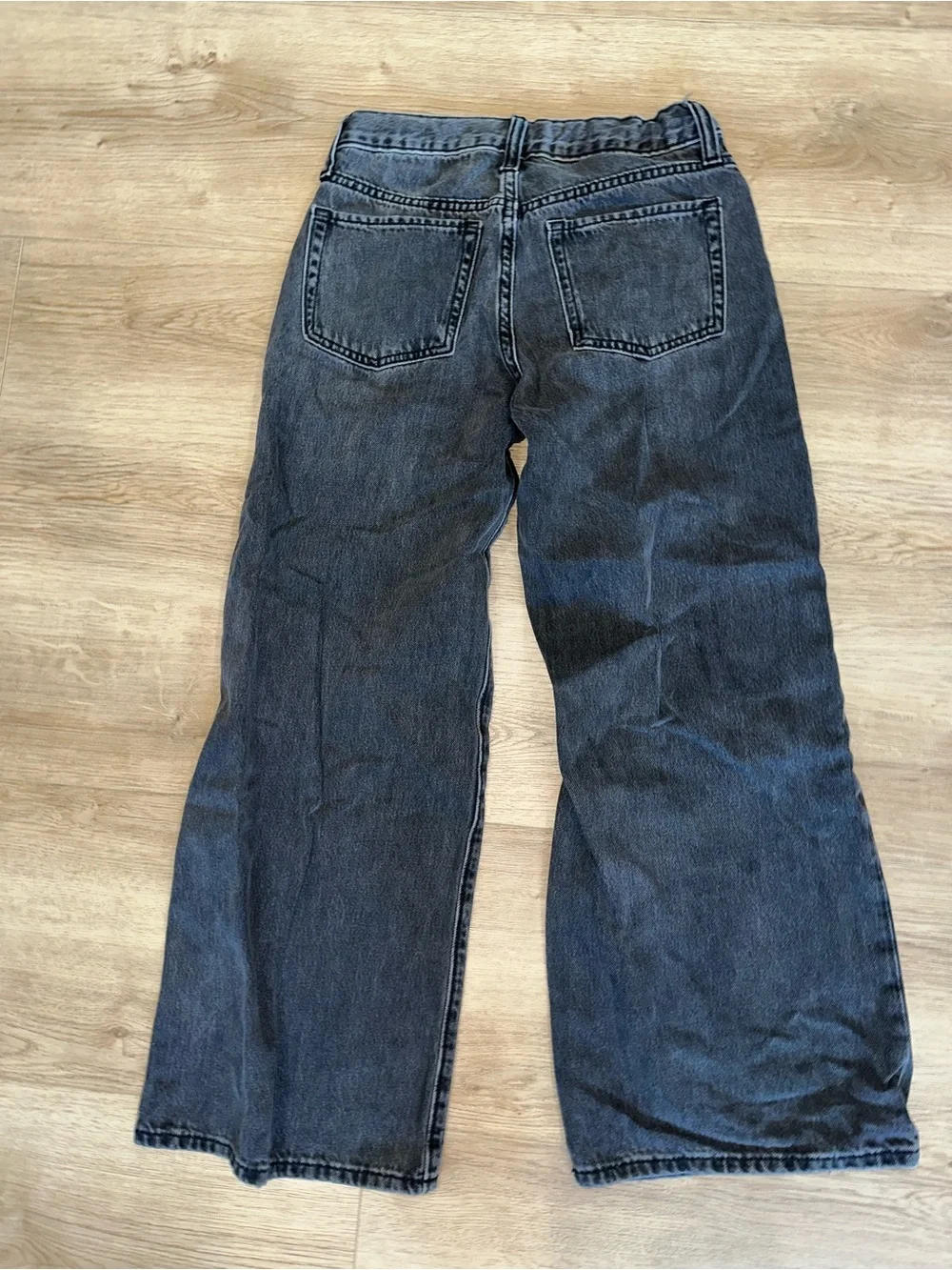Old Navy Dark Indigo Wide-Leg Jeans